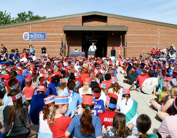 Rogers Elementary ‘Remembers One’ During Their Memorial Day Ceremony & Parade