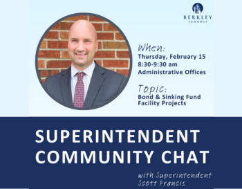 Community is Invited to a Community Chat with Superintendent Francis