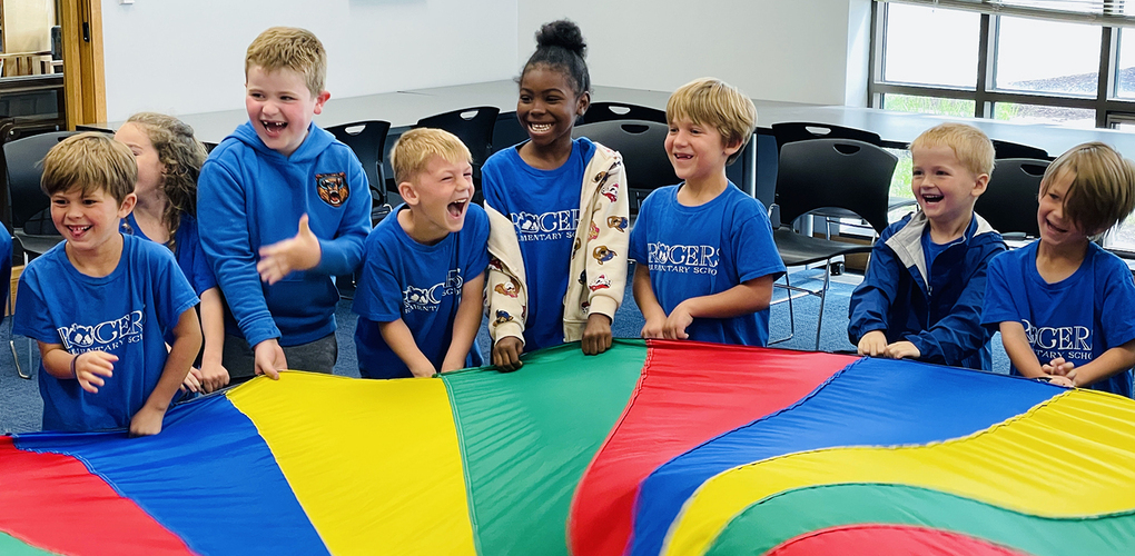 Rogers Kindergarten Visits Berkley Library 2024